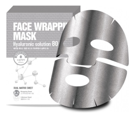 

Маска для лица с гиалуроновой кислотой Face Wrapping Mask Hyaluronic Solution 80 27мл