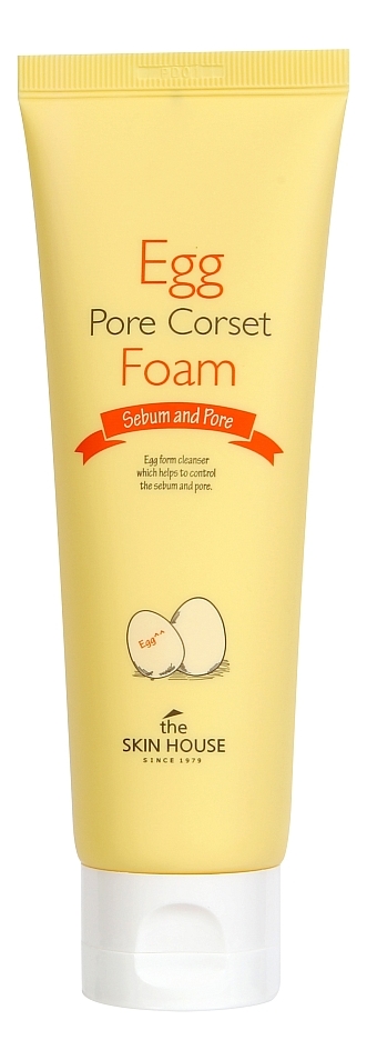 

Пенка для умывания и сужения пор с яичным экстрактом Egg Pore Corset Foam 120мл