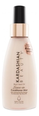 

Кондиционер несмываемый с маслом семян черного тмина Kardashian Beauty Black Seed Oil Leave-in Conditioner Mist 118мл