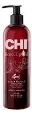 CHI Шампунь с маслом лепестков роз Rose Hip Oil Color Nurture Protecting Shampoo