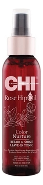 Тоник для волос с маслом лепестков роз Rose Hip Oil Color Nurture Repair & Shine Hair Tonic