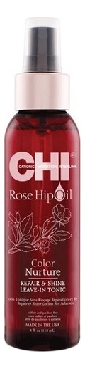 Тоник для волос с маслом лепестков роз Rose Hip Oil Color Nurture Repair &amp; Shine Hair Tonic: Тоник 118мл от Randewoo