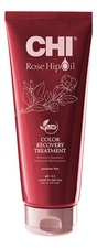 CHI Маска для волос с экстрактом лепестков роз Rose Hip Oil Color Nurture Recovery Treatment 237мл