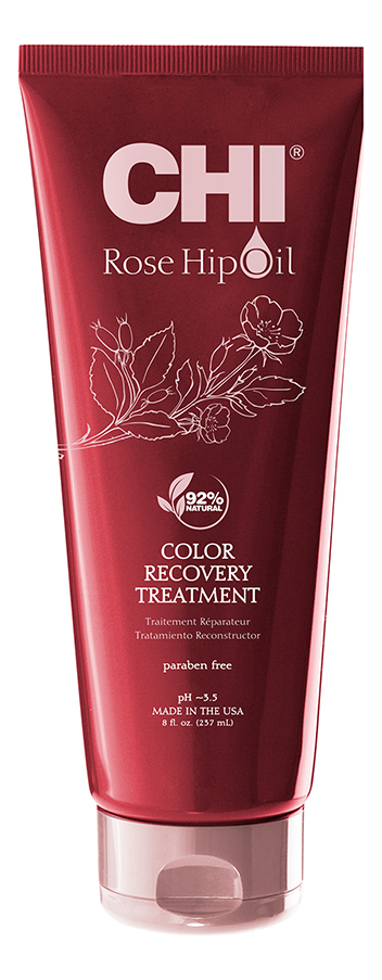 

Маска для волос с экстрактом лепестков роз Rose Hip Oil Color Nurture Recovery Treatment 237мл