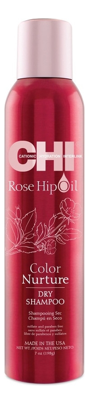 

Сухой шампунь с маслом лепестков роз Rose Hip Oil Color Nurture Dry Shampoo 198г