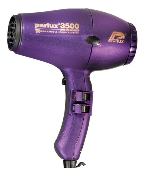

Фен для волос Supercompact 3500 Ceramic & Ionic 2000W (2 насадки, фиолетовый)