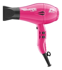Parlux Фен для волос Advance Light 2200W (2 насадки, розовый)
