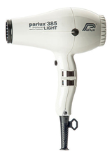Parlux Фен для волос Power Light 385 2150W (2 насадки, белый)