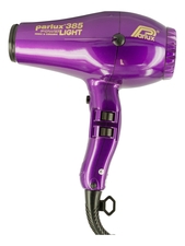 Parlux Фен для волос Power Light 385 2150W (2 насадки, фиолетовый)