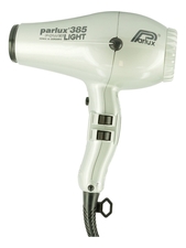 Parlux Фен для волос Power Light 385 2150W (2 насадки, серебристый)