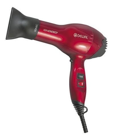 

Фен для волос Ion Energy 03-8800 2000W (2 насадки, красный)