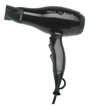 Фен для волос Profile Compact 03-119 2000W (2 насадки, черный)