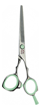 Ножницы парикмахерские прямые Duet TQ6540 (5,5") зеленые