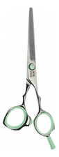 TAYO Ножницы парикмахерские прямые Duet TQ6540 (5,5") зеленые