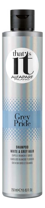 

Шампунь тонирующий для светлых и седых волос That's It Grey Pride Shampoo 250мл