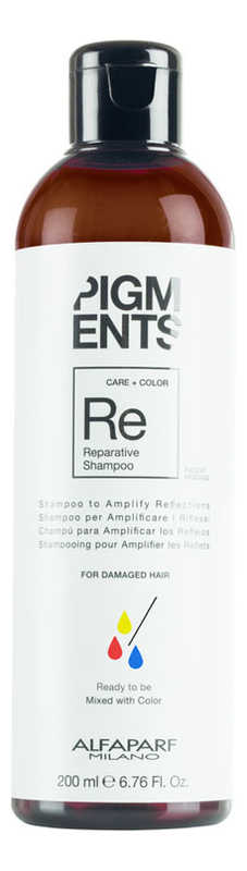 

Шампунь для поврежденных волос Pigments Reparative Shampoo 200мл