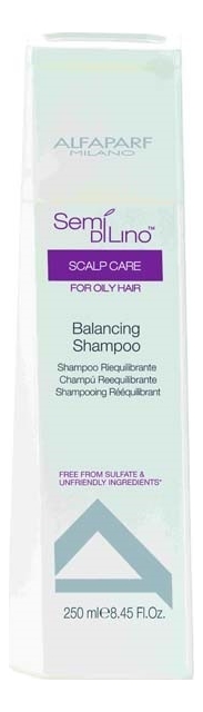 

Балансирующий шампунь для волос Semi Di Lino Scalp Care Balancing Shampoo 250мл