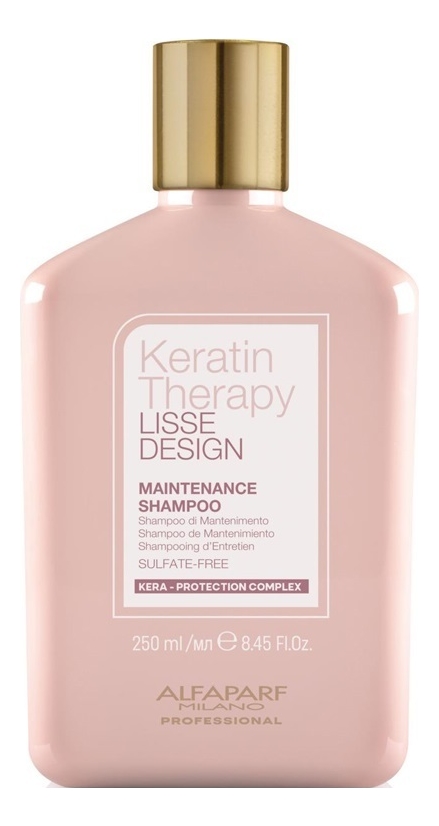 Разглаживающий шампунь для волос Lisse Design Keratin Therapy Maintenance Shampoo 250мл от Randewoo