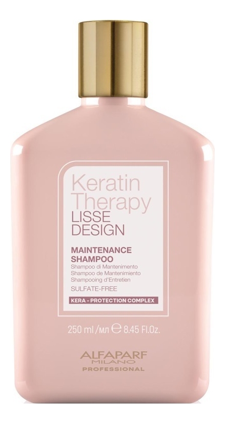 

Разглаживающий шампунь для волос Lisse Design Keratin Therapy Maintenance Shampoo 250мл