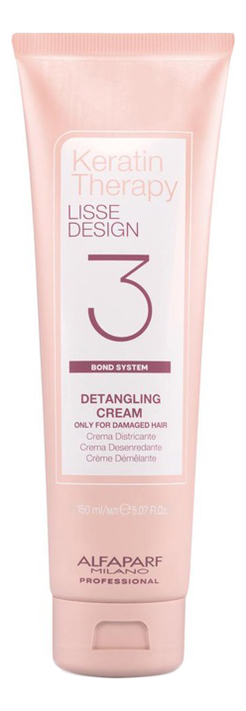 

Кератиновый крем против спутывания волос Keratin Therapy Lisse Design Detangling Cream 150мл