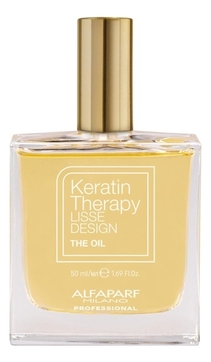 Кератиновое масло для волос Lisse Design Keratin Therapy The Oil 50мл