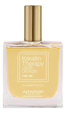 Alfaparf Milano Масло для волос Lisse Design Keratin Therapy The Oil 50мл