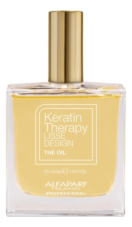 Масло для волос Lisse Design Keratin Therapy The Oil 50мл от Randewoo