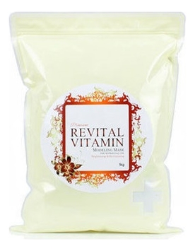 Маска альгинатная Витаминная Premium Revital Vitamin Modeling Mask 1кг: Маска 1000г (запасной блок) цена и фото