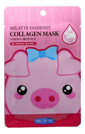 Маска тканевая для лица с коллагеном Fashiony Collagen Mask Sheet 21г от Randewoo