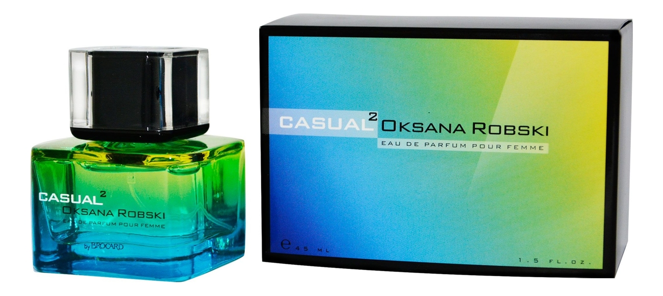 

Brocard Casual 2 Oksana Robski: парфюмерная вода 45мл, Brocard Casual 2 Oksana Robski