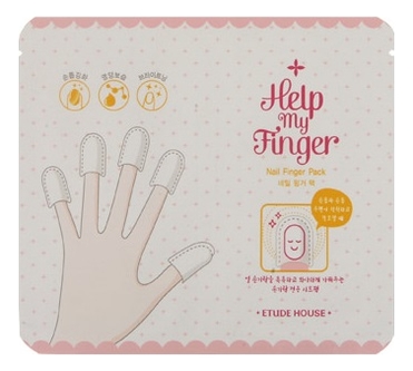 Маска для укрепления и роста ногтей Help My Finger Nail Finger Pack 12мл от Randewoo