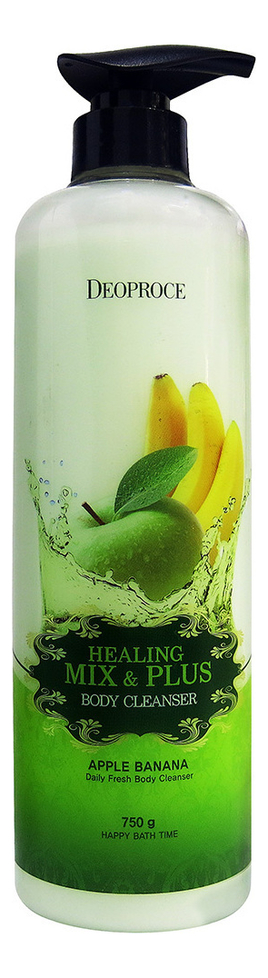 

Гель для душа Яблоко и банан Healing Mix & Plus Body Cleanser Apple Banana 750г