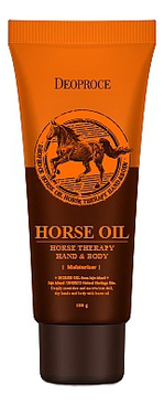 

Крем для тела и рук с лошадиным жиром Hand & Body Horse Oil 100г