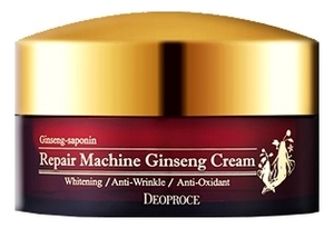 deoproce антивозраcтной крем с экстрактом корня женьшеня repair machine ginseng cream 100 мл Крем для лица антивозрастной с экстрактом женьшеня Repair Machine Ginseng Cream 100г