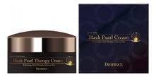 Deoproce Крем для лица с черным жемчугом антивозрастной Black Pearl Therapy Cream 100г