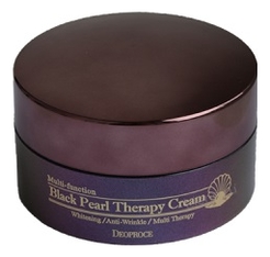 Крем для лица с черным жемчугом антивозрастной Black Pearl Therapy Cream 100г от Randewoo
