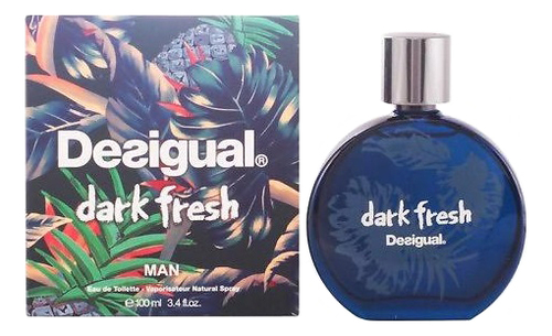 

Desigual Dark Fresh: туалетная вода 100мл, Desigual Dark Fresh