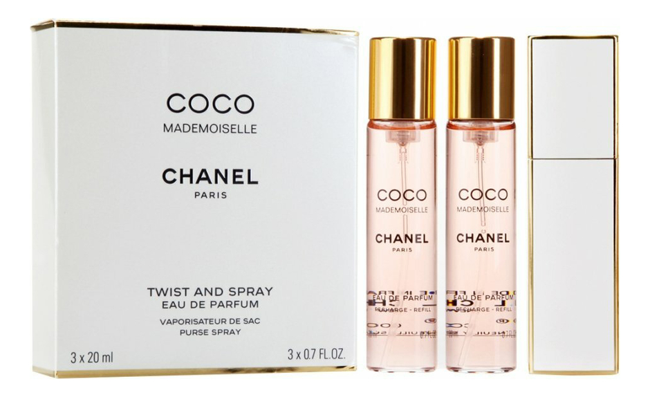 Chanel Coco Mademoiselle: парфюмерная вода 3*20мл