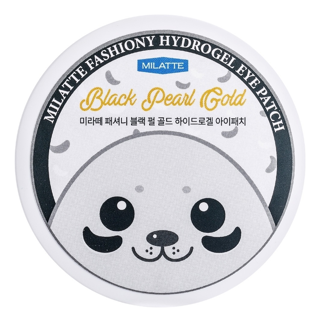 

Патчи для кожи вокруг глаз с черным жемчугом и золотом Fashiony Black Pearl Gold Hydrogel Eye Patch 60шт