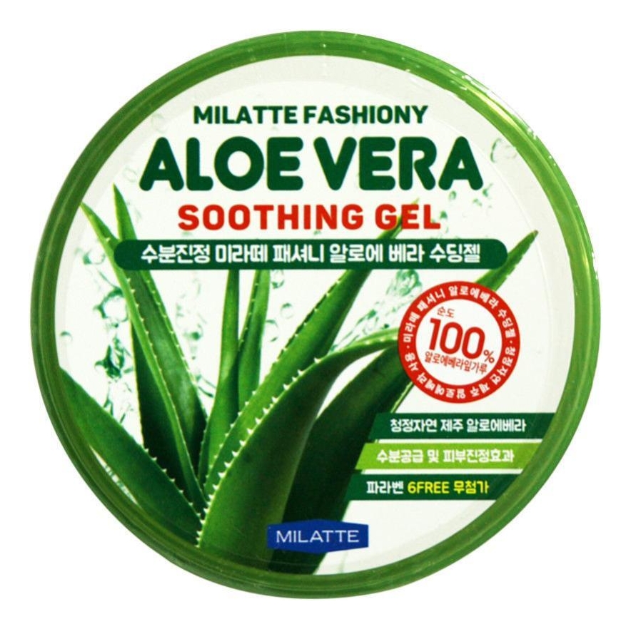 Гель для лица и тела увлажняющий с алоэ Fashiony Aloe Vera Soothing Gel 300мл