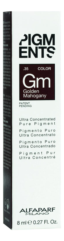 

Пигмент для волос Pigments 8мл: 35 Golden Mahogany, Пигмент для волос Pigments 8мл