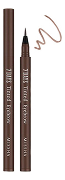 

Гелевый тинт для бровей 7days Tinted Eyebrow 0,8мл: Sinopia Brown, Гелевый тинт для бровей 7Days Tinted Eyebrow 0,8мл