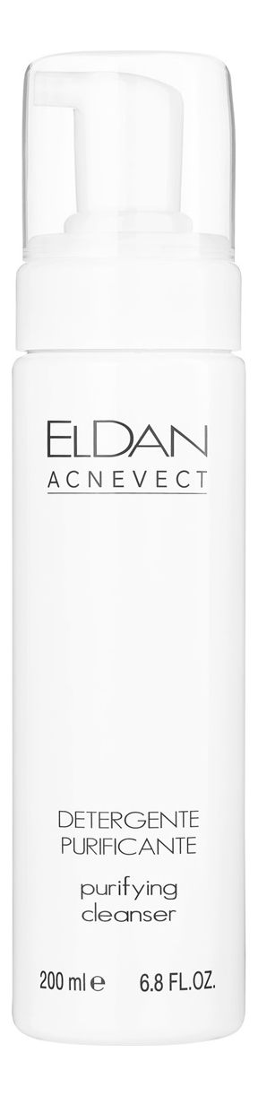 Mle для лица купить. Элдан Акневект жидкость. Acnevect. Eldan Cosmetics очищающее средство Purifying Cleanser. Eldan Cosmetics Acnevect лечебный акне-лосьон.