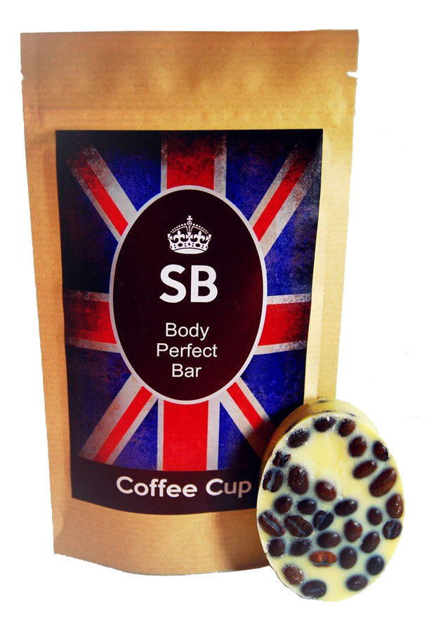 

Твердое масло-баттер для тела с кофеином Body Perfect Bar Coffee Cup 40г