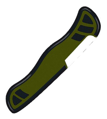 

Задняя накладка на ручку перочинного ножа Swiss Soldier's Knife 08 111мм C.8334.C2.10