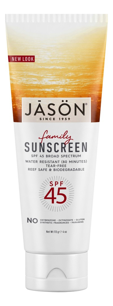 

Солнцезащитный крем для всей семьи Sun Family Sunscreen Broad Spectrum SPF45 113мл