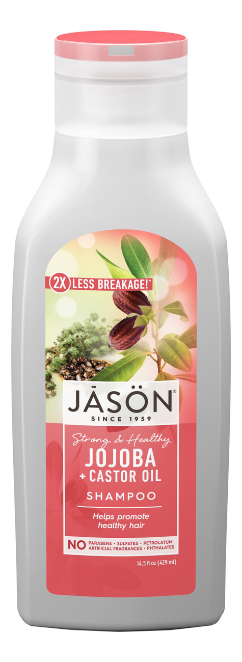 

Укрепляющий шампунь для волос с экстрактом жожоба Long & Strong Jojoba Pure Natural Shampoo 473мл