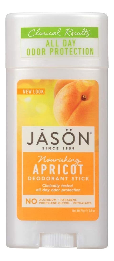 Дезодорант-стик с маслом абрикоса Nourishing Apricot Pure Natural Deodorant Stick 71г