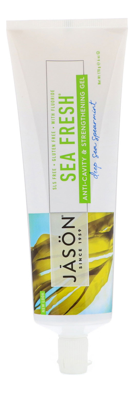 

Зубная паста гелевая укрепляющая с коэнзимами Sea Fresh Strengthening Anti-Cavity CoQ10 Gel Tooth Gel 170г