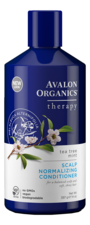 Avalon Organics Кондиционер нормализующий с маслом чайного дерева и мяты Therapy Tea Tree Mint Scalp Normalizing Conditioner 397г